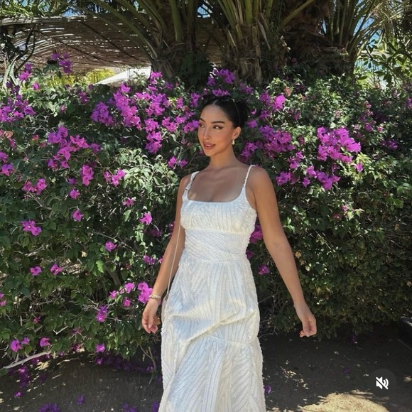 ZARA BLOGGERS’ FAVORITE FRAYED JACQUARD DRESS ZW COLLECTION - Picture 3 of 16